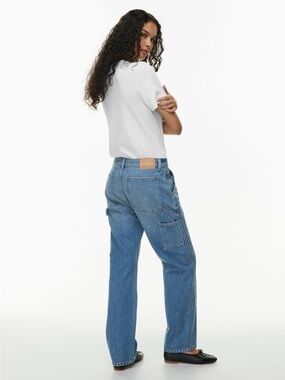 Denim Forum Lou Low Rise Carpenter Jean - Size 27